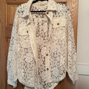 Lace Shacket